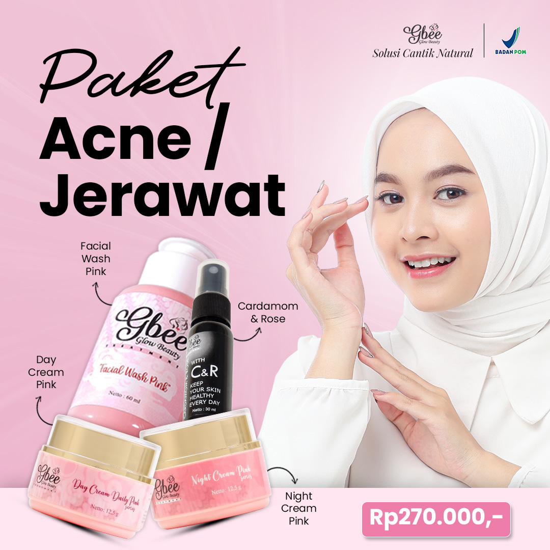 Gbee Glow Beauty Paket Anti Acne