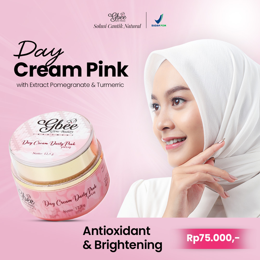 Gbee Glow Beauty Day Cream Pink Series