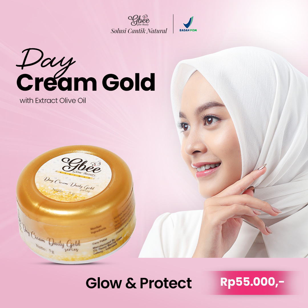 Gbee Glow Beauty Day Cream Gold Smal