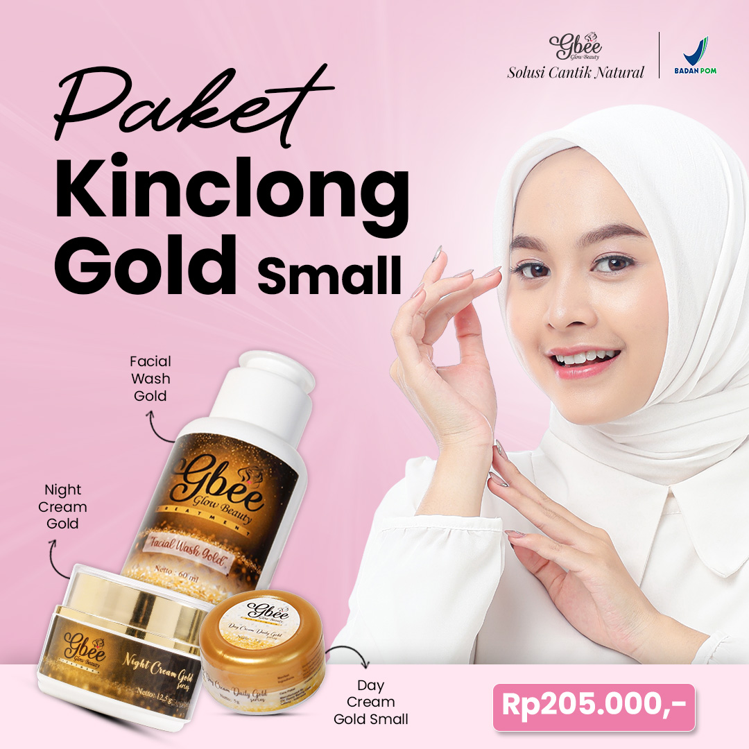 Paket Gold Kinclong Small Gbee Glow