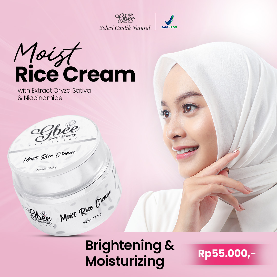 Gbee Glow Beauty Moist Rice Cream